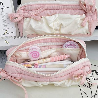 Cloud Toast Schleife Federmäppchen mit großer Kapazität für Grundschüler und Schüler der Unterstufe