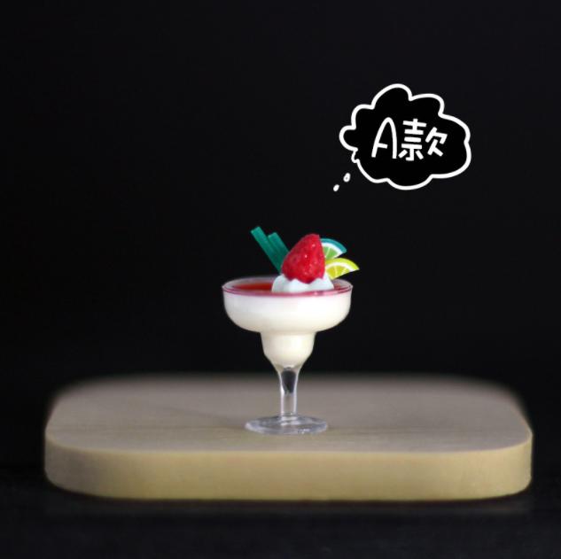 1/6 1/12 Doll House Simulation Miniature Mini Fruit Lemon Ice Cream Toy Cup Model Decor