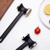 Meat Hammer Zinc Alloy Meat Tenderizer with Dual-Sided Textured Meat Mallet Quick Fibrous Tissue Breakdown Breaker for