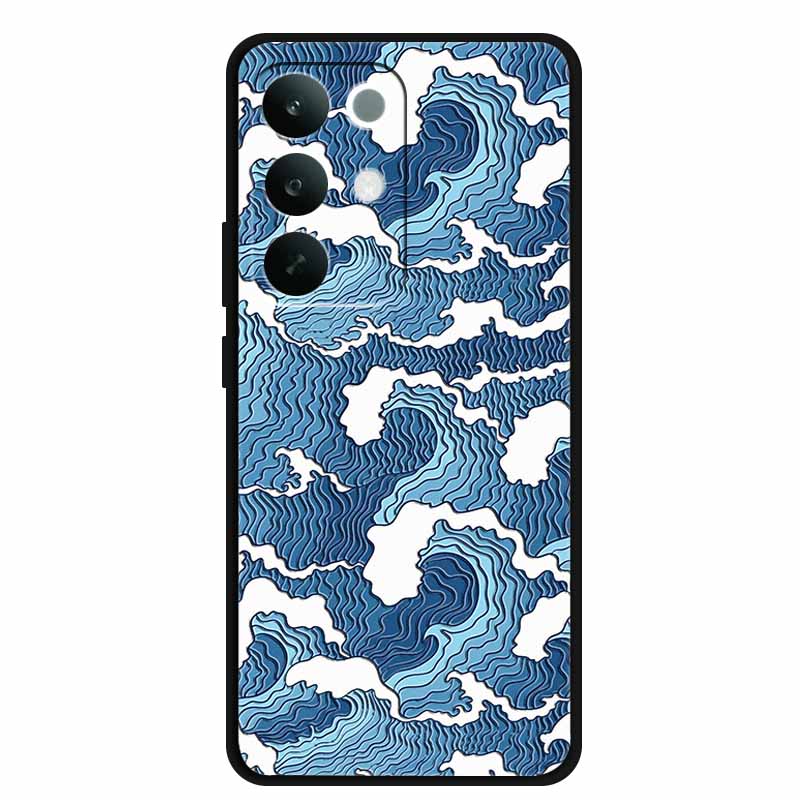3D Dragon Case For OPPO Realme C85 4G 15X 5G Relief Coque Bumper Silicone Soft Phone Cover C 85 15 X Embossed Blossoms Funda