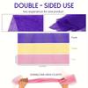 3pcs Colorful Exfoliating Mesh Sponge - Gentle Body Scrubber for Smooth Skin |  Quick-Dry Textured Net for Bath, Travel