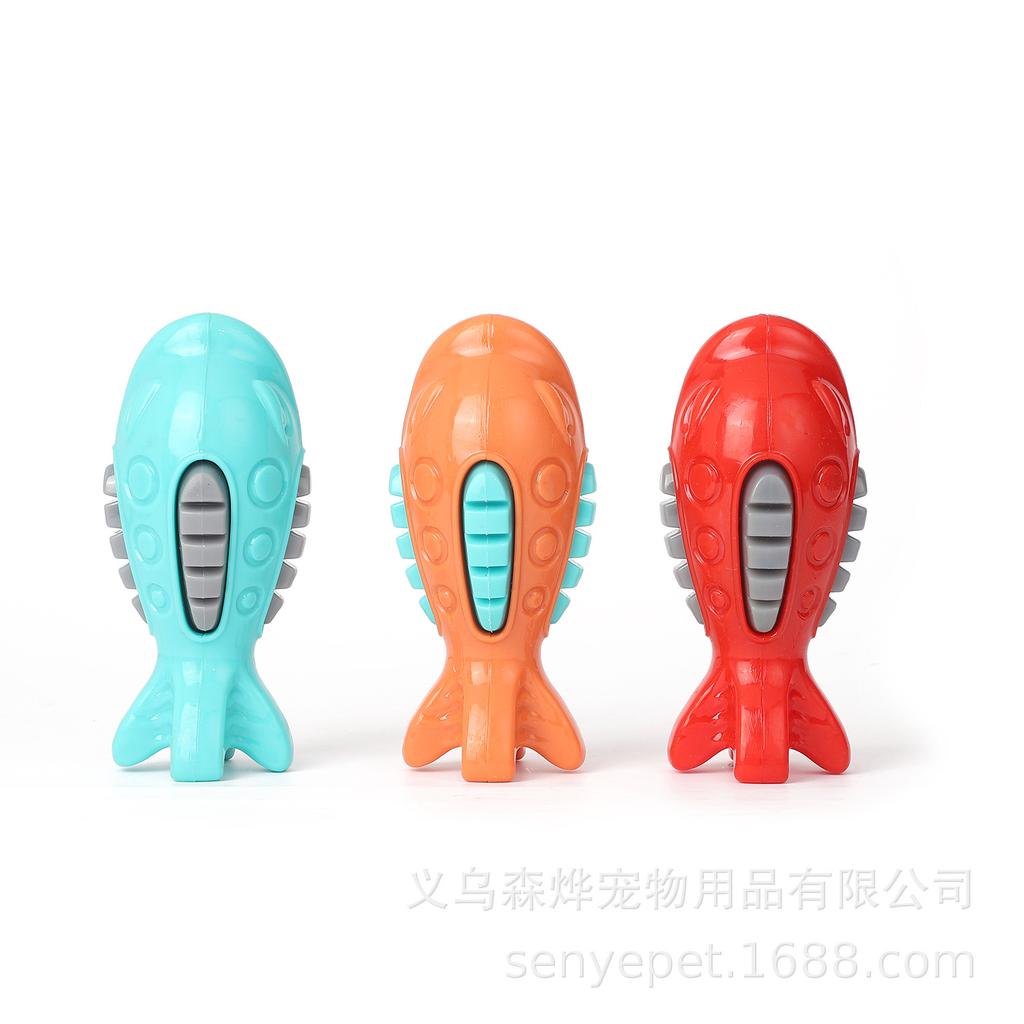 Pet Dog Dog Toy Boredom Relief Artifact TPR Shark Floating Sound Alone Products Consume Physical Strength Pet Products