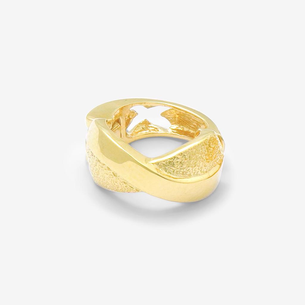 ESTELLE earrings silver yellow gold plated [ESTELLE] [Official] Women's 0776-0064-0000-0000