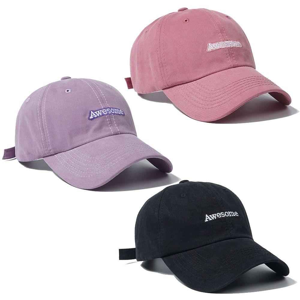 Sun Protection Washed Baseball Cap Cotton Blend Fabric Sun Hat Outdoor Sports Cap  Outdoor Sports