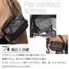 Crossbody Waist Large Perfect for and Casual Multifunctional [enocoland] Men's One-Shoulder Bag, Bag, Lightweight, Capacity, Waterproof, Breathable,