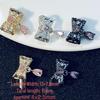 Trendy Bow Tassel Niche Design Light Luxury DIY Jewelry Accessories Handmade Crystal Bead Stringing