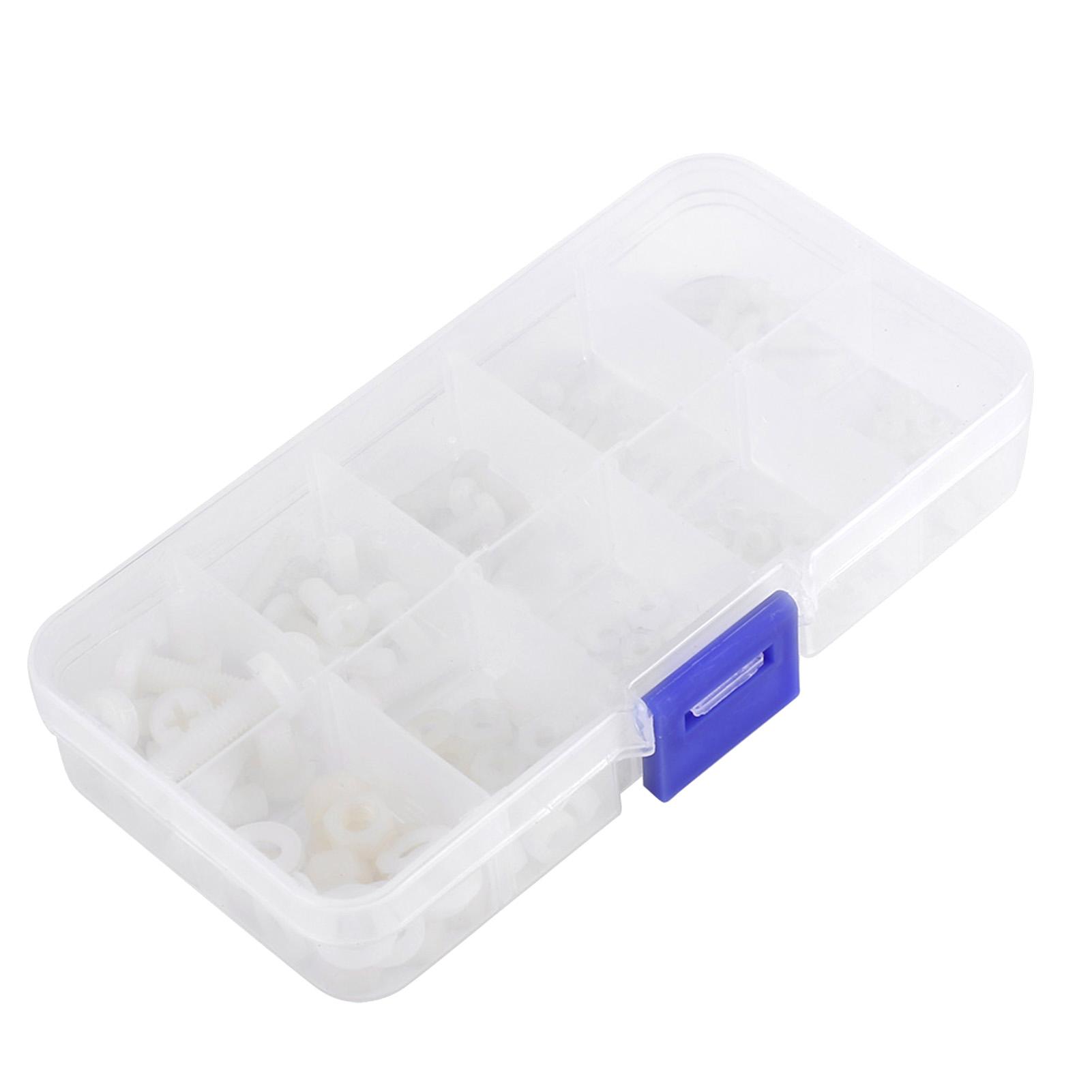 

150шт M2 M2.5 M3 M4 M5 Винты Болты Гайки Шайбы Ассортиментный комплект в коробке