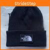 Knit Hat For Men With Embroidered Letters Warm Windproof Street Style Fall Accessory