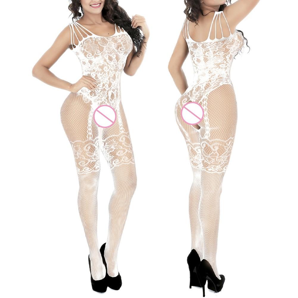 Body Stocking Lingerie Club Underwear Mesh Net Dress Sleepwear Playsuit