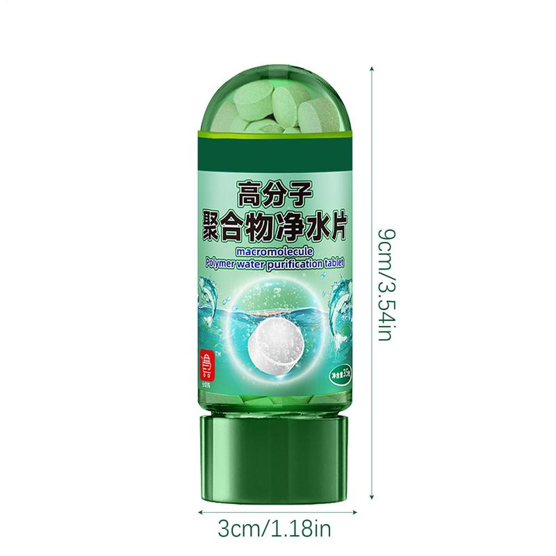 1 Bottle 35 tablets Fast Water Purification Tablets Aquarium Water Filter Tablets Potable Aqua Tablets Fish Tank Accessories