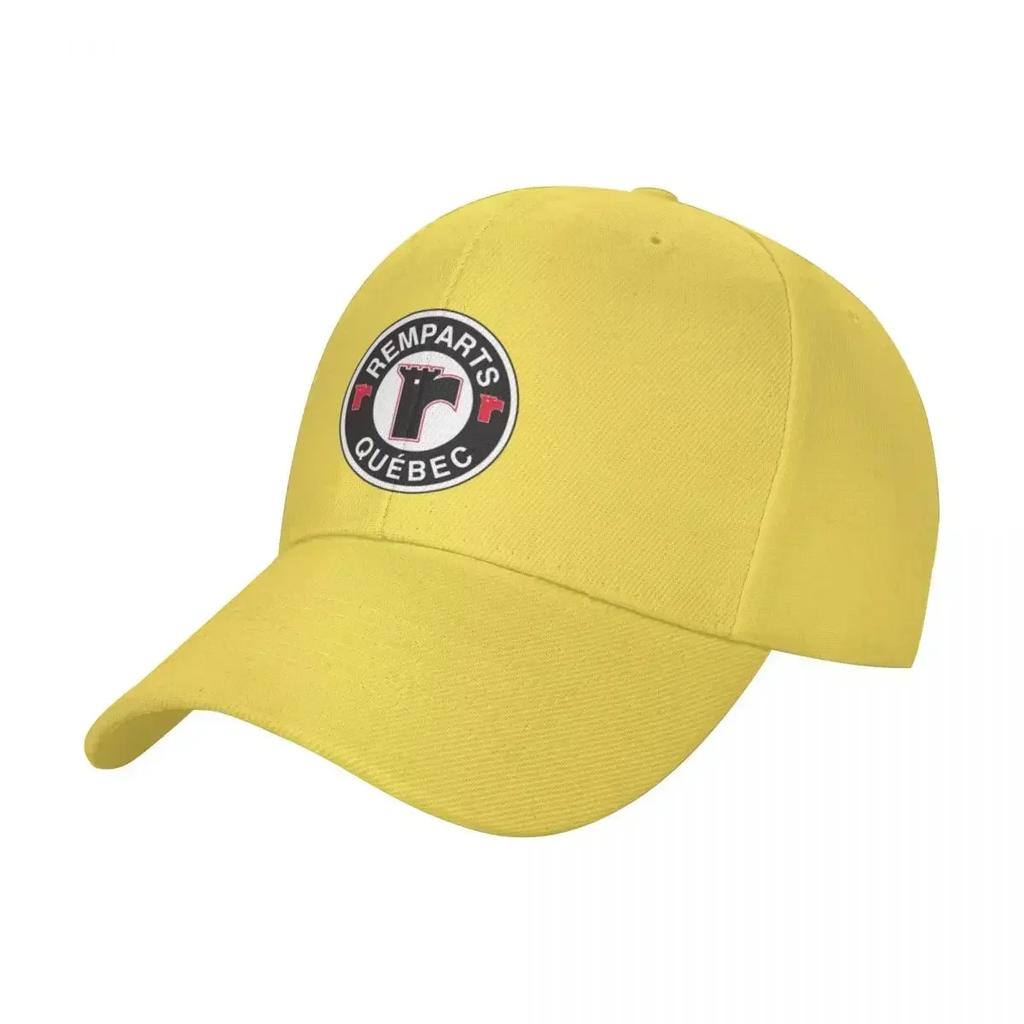 Quebec Remparts Logo Baseball Cap Fashion Beach Uv Protection Solar Hat Sunhat Mens Hats Women's