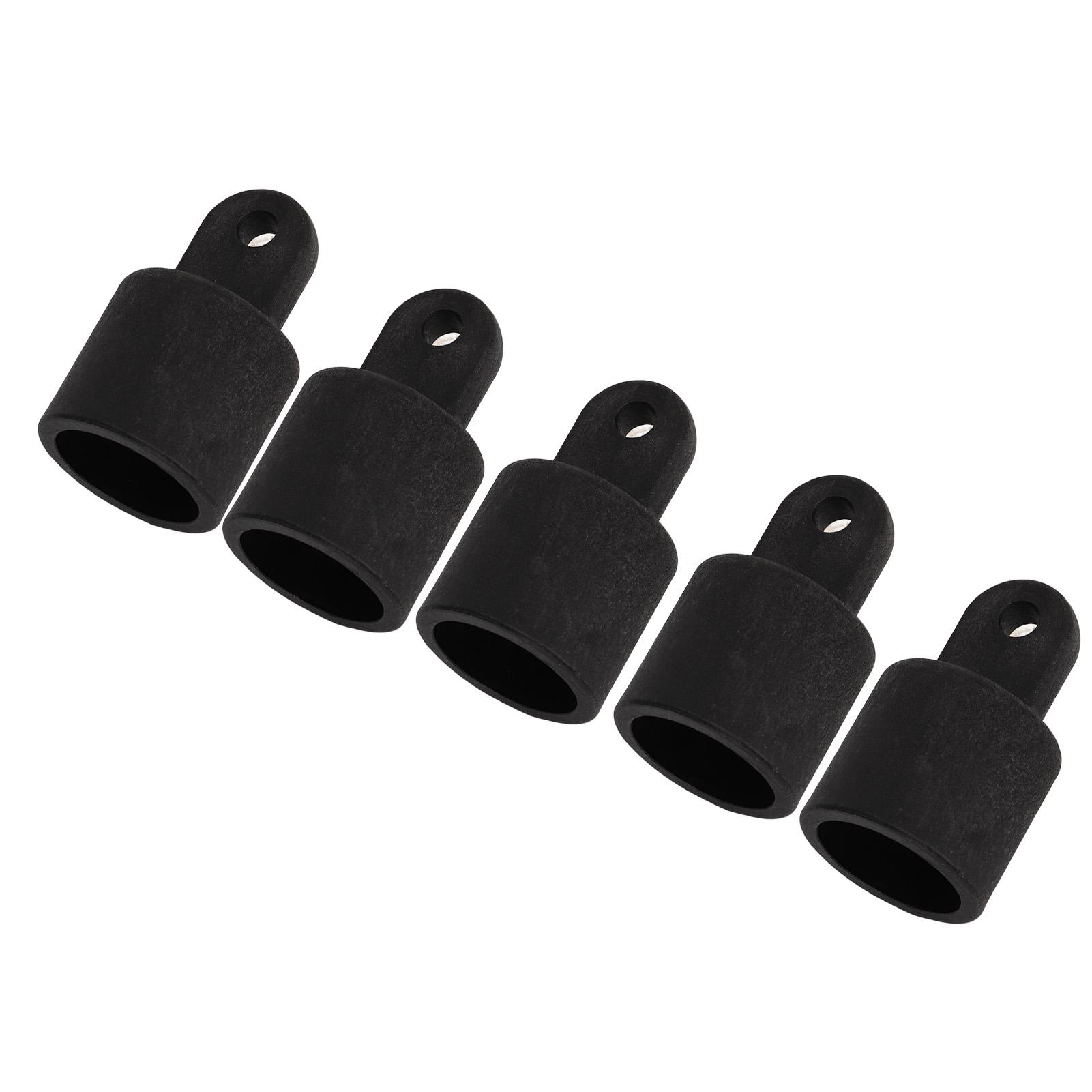 

5pcs Top Eye End Cap Nylon Bimini Top Cap Fitting Marine Bimini Top Hardware for Boats Kayaks