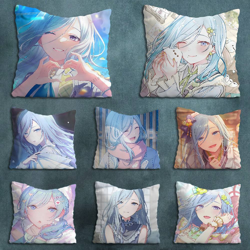 Cute HHinomori SShizuku pillow over living room sofa cushion cover home decoration bedroom room bed pillow cover