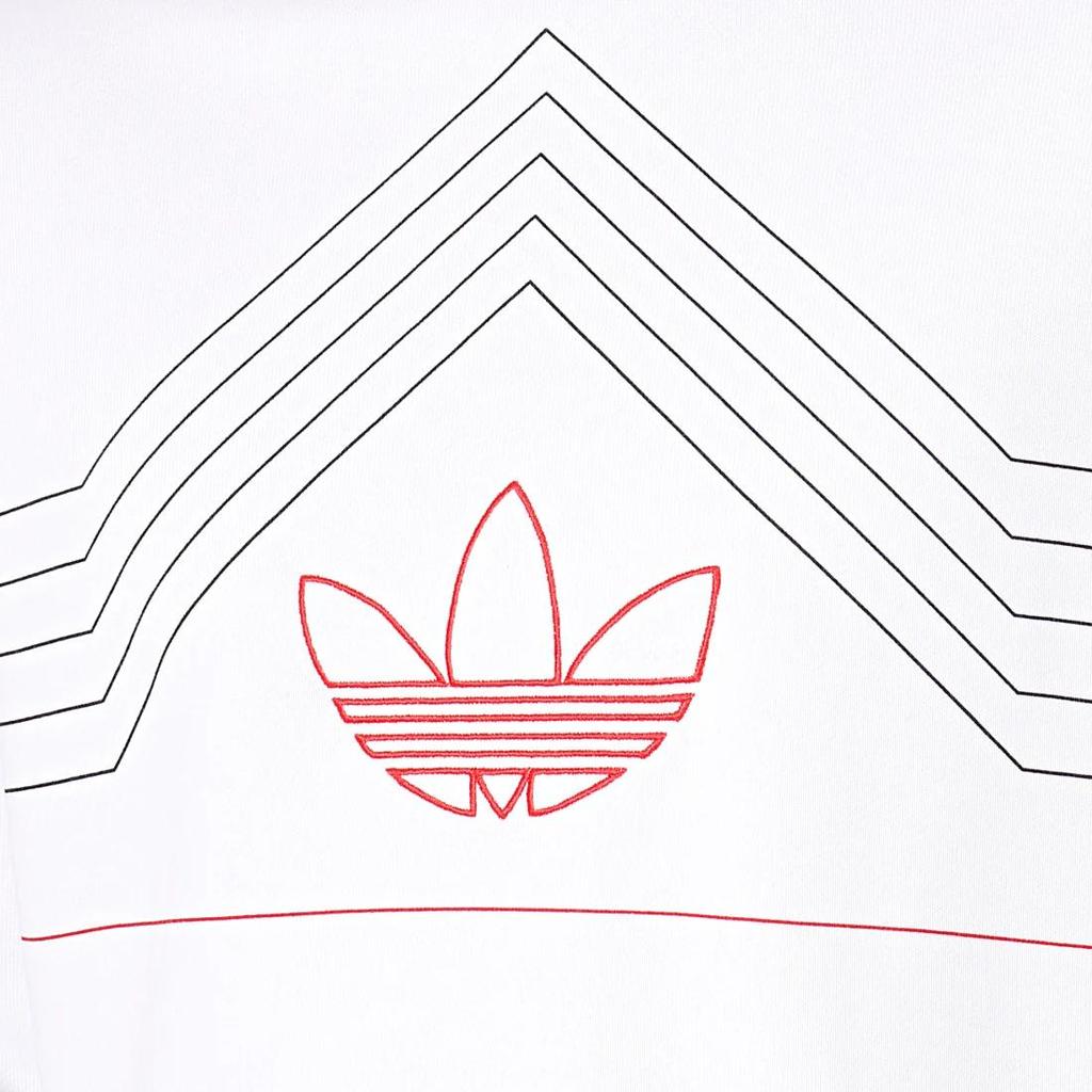 adidas Originals Trefoil Rivalry Retro Crewneck Sweatshirt Men Sweatshirts White ED5660