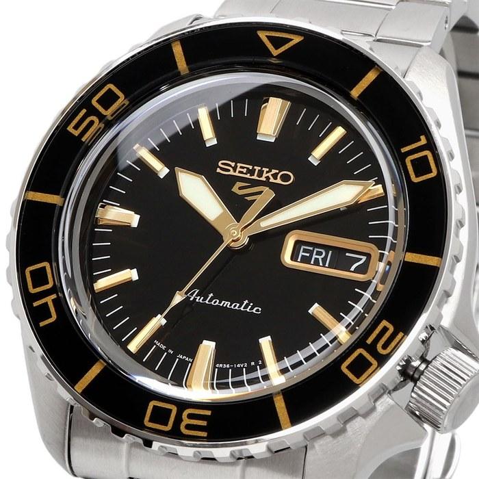 Seiko 5 Sports SKX Series Automatic Watch SRPK99 Silver/Black Dial