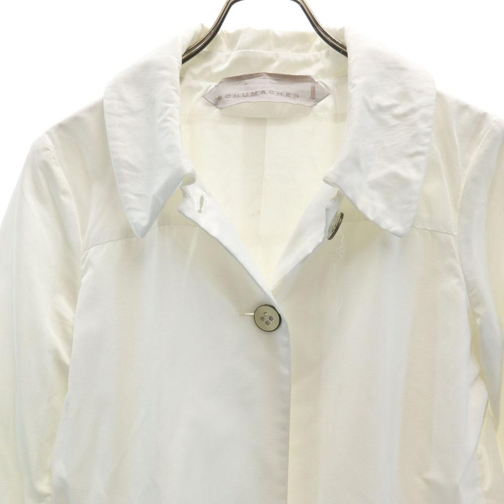 SCHUMACHER Long coat L White Women Used