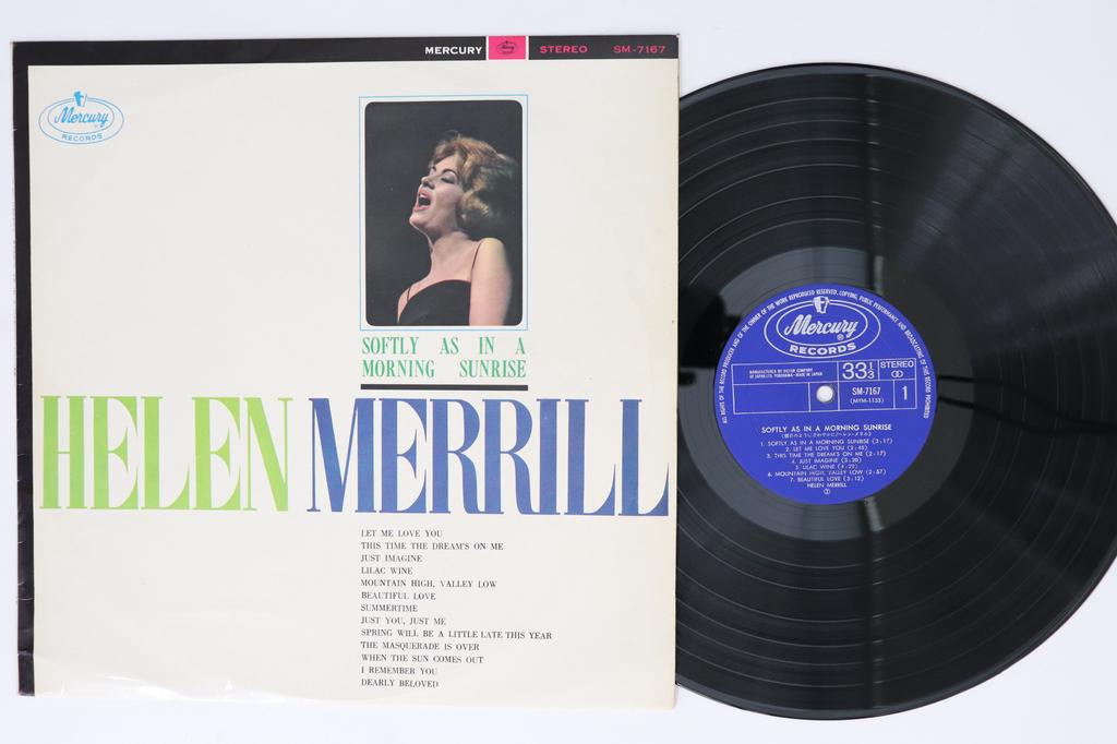 LP Record HELEN MERRILL - Softly As In A Morning Sunrise SM7167 MERCURY 1964 Japan Jazz Used