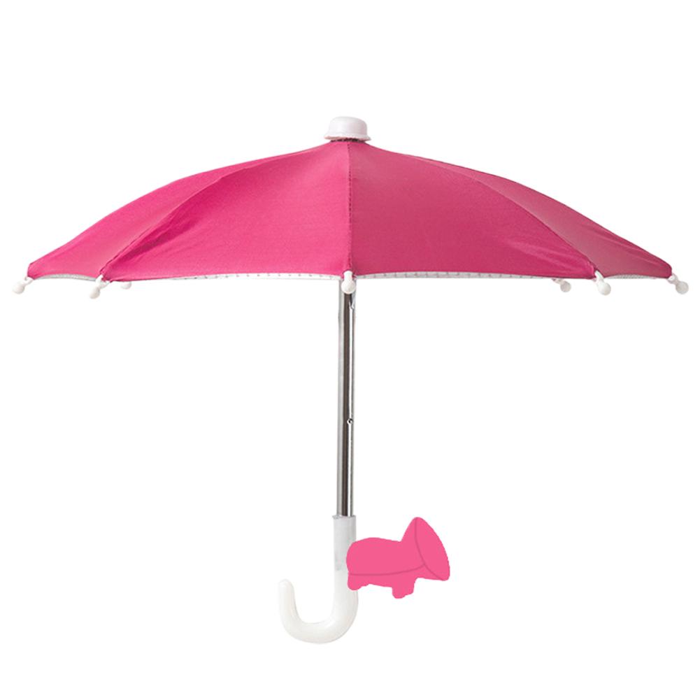 Creative Mini Umbrella Phone Stand, Universal Portable Waterproof Holder For Smartphones, Outdoor Anti-Glare Sunshade Accessory