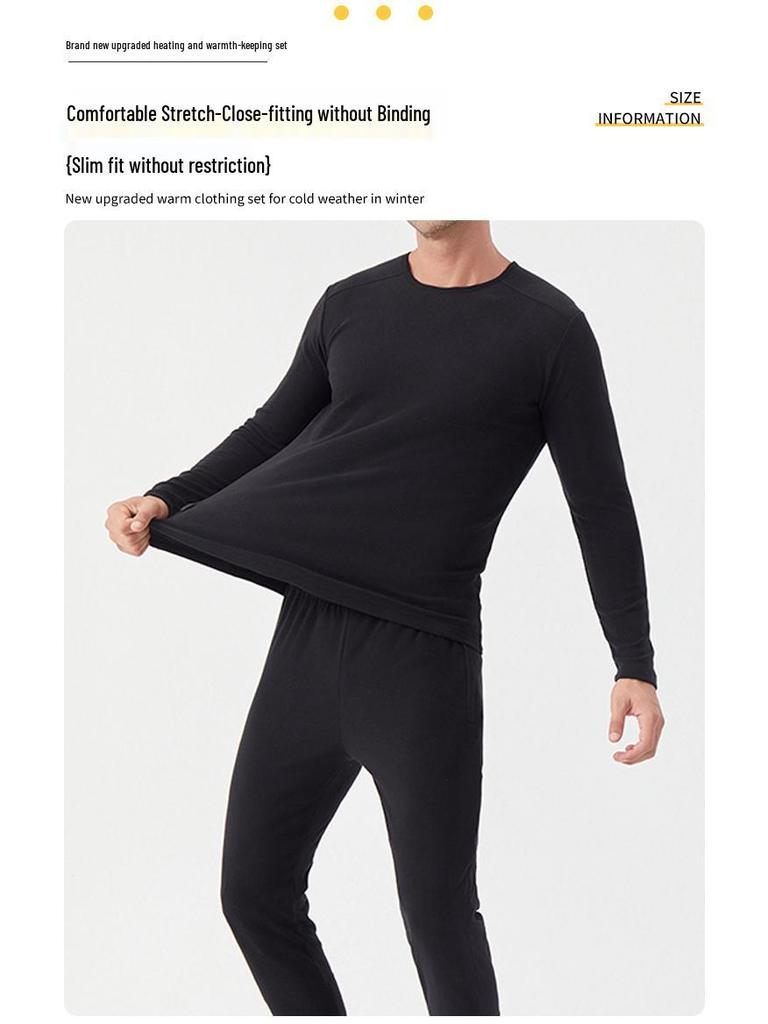 Winter 2025 Heated Thermal Suit for Men & Women - Thickened Electric Warm Underwear