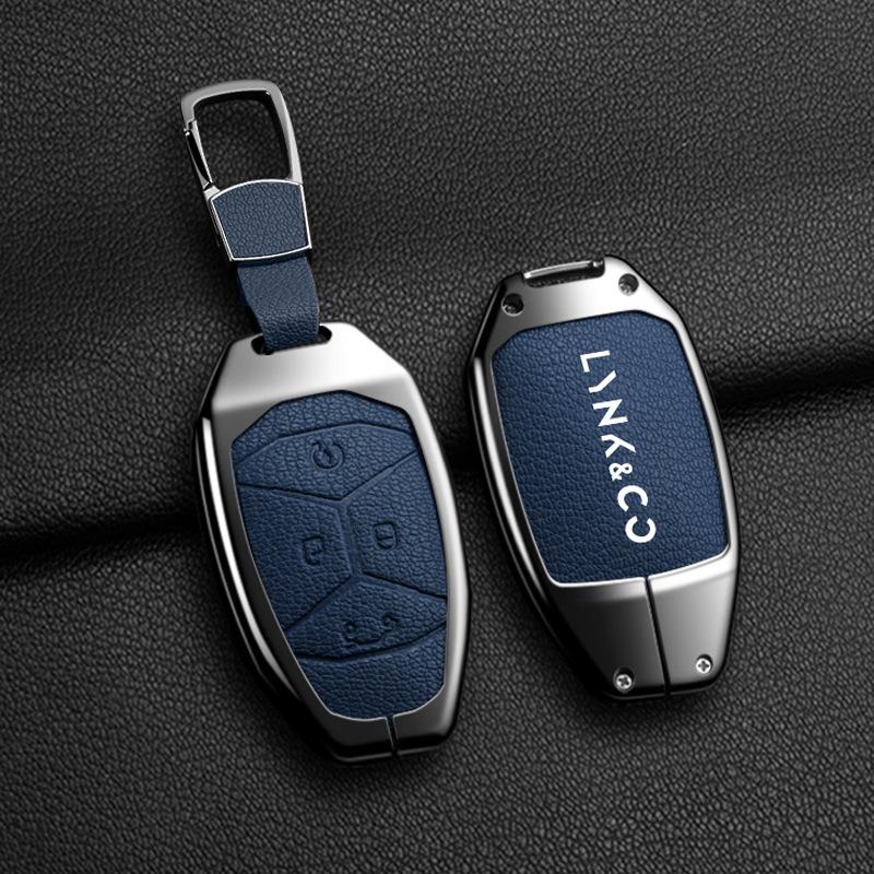 Lynk & Co 03 Key Case for 2021 Model 01, 02, 05, 06/01PHEV - Men's Special Edition Car Bag Shell Buckle.