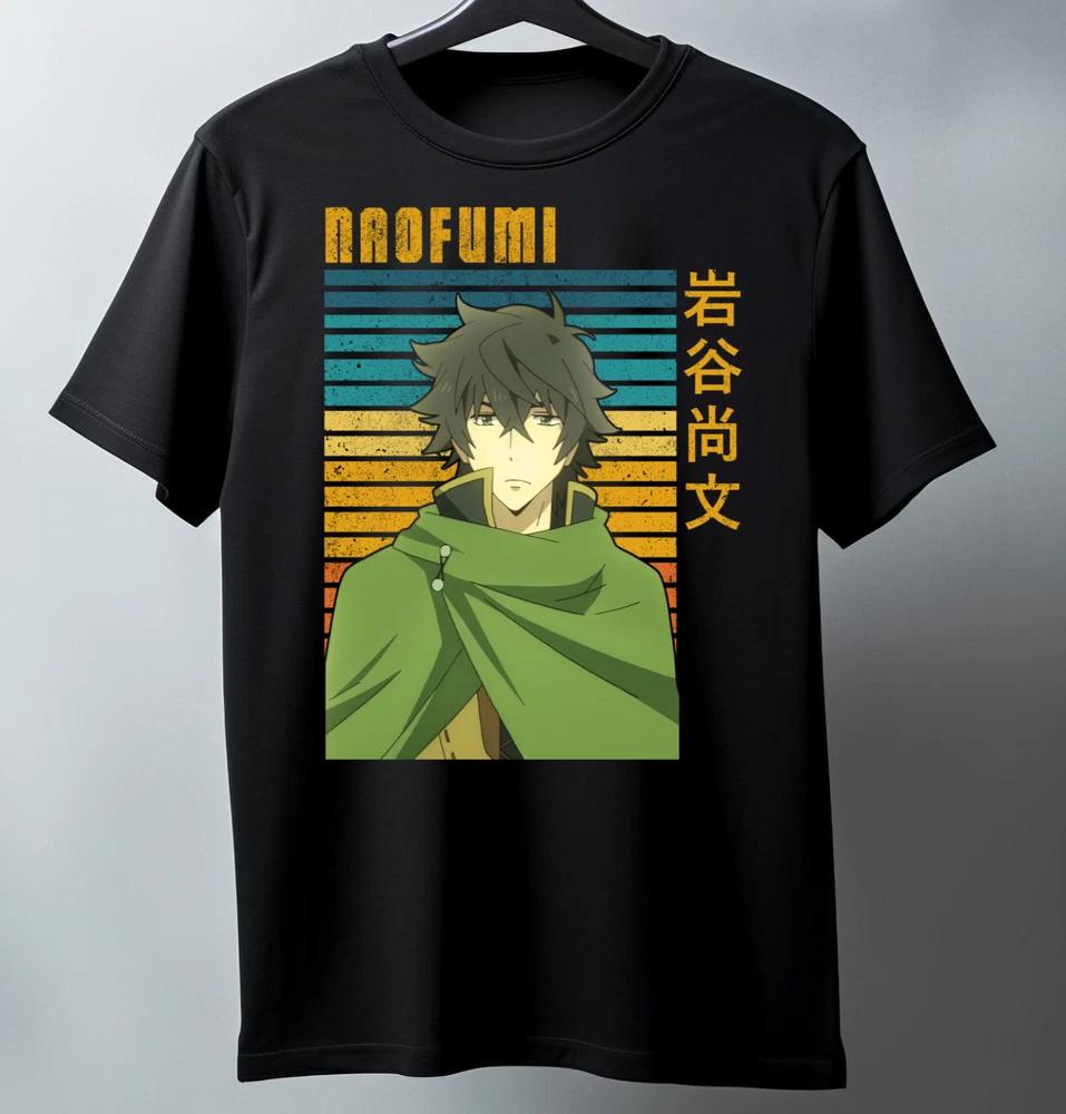 Anime Unisexga Graphic T Shirt Unisex Adults Naofumi Inspired Streetwear Tee S