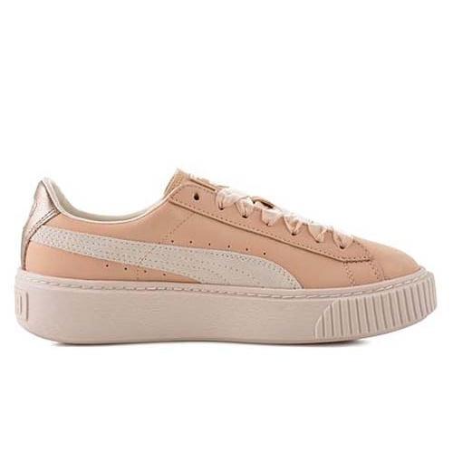 (WMNS) PUMA Basket Platform Up 'Natural Vachetta' Women's 364934-01