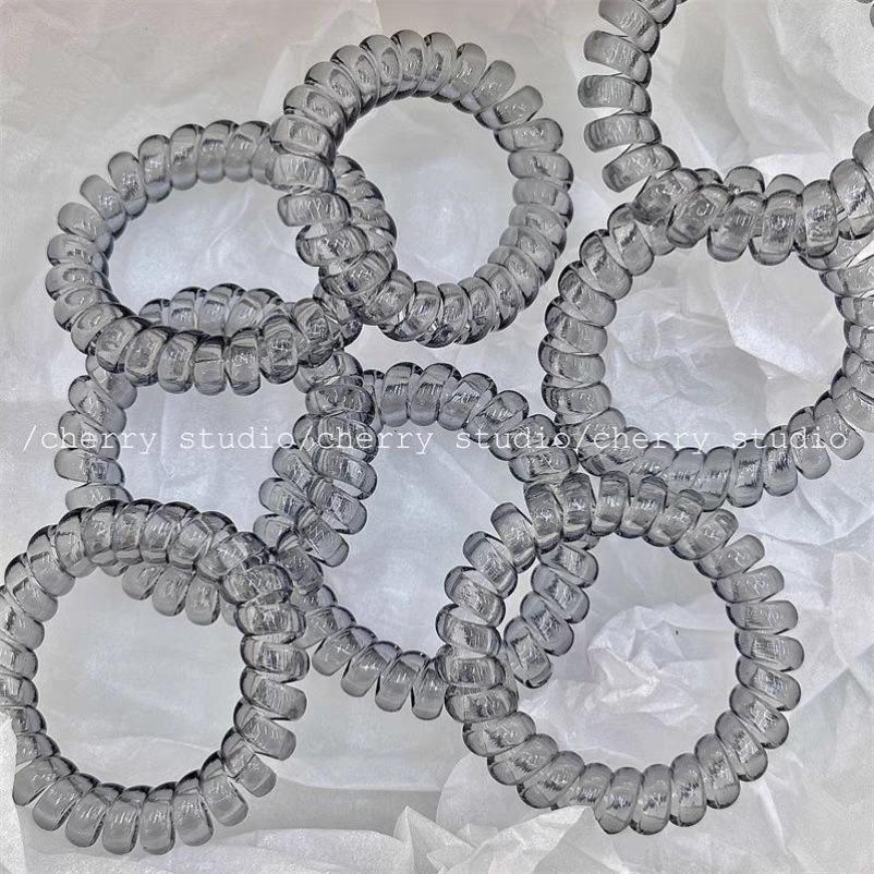 

Прозрачное черное кольцо для волос Ice-Clear: Повязка на голову и браслет для холодной погоды