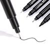 Japanese Nail Art Painting Pen Extremely Fine Painting Hook Line Stroke Pen Quick Drying Waterproof Acrylic Marker Graffiti Pen
