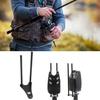 Fishing Snag Bar ear Aluminum Alloys Fishing Windproof Stick Bites Alarm Holder Support Rod Antiwind Clip Fishing Tackle