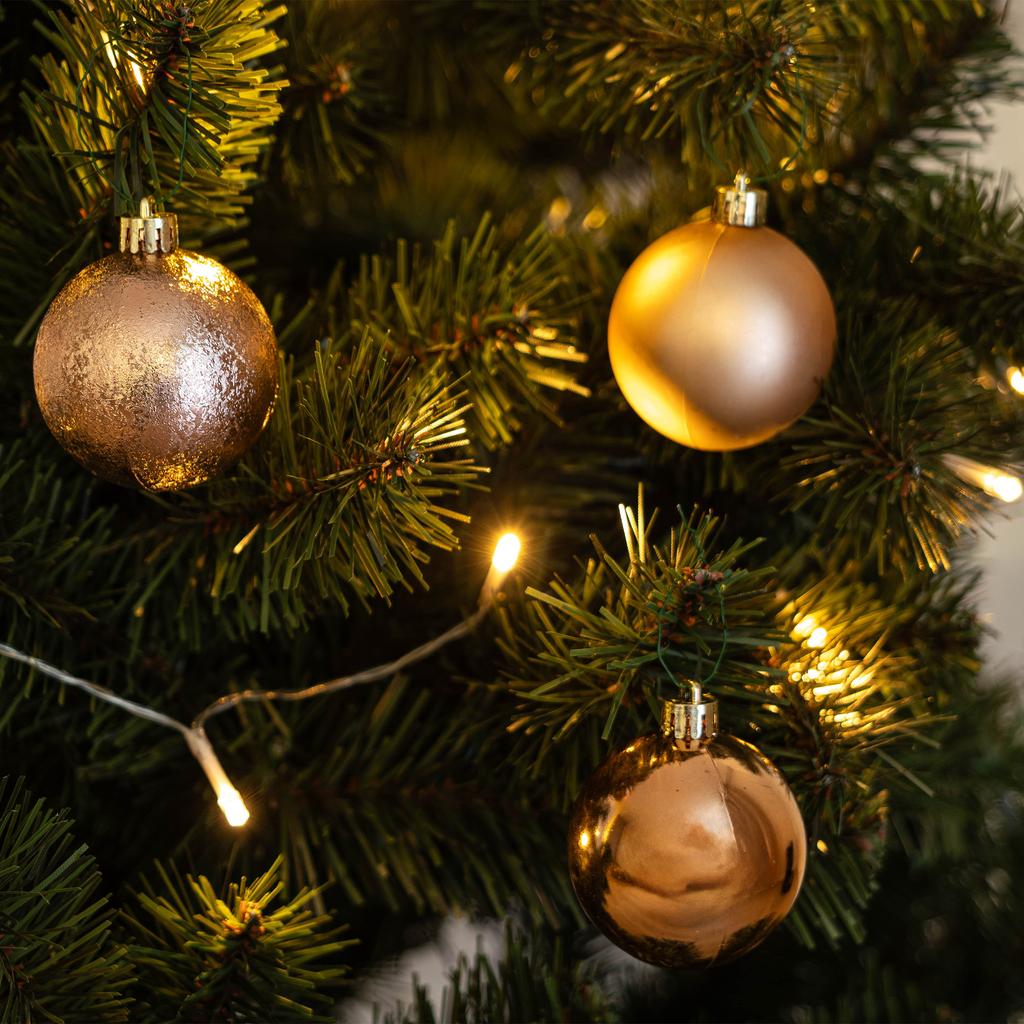 Christmas Tree Baubles Shatterproof Christmas Tree Bauble Christmas Decorations Set 30x