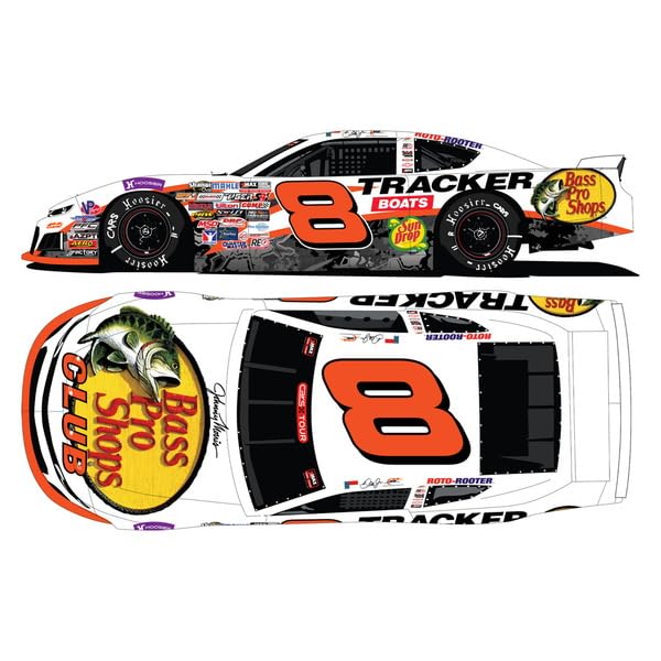 

Kyosho Lionel Racing Масштаб BASS PRO SHOPS Chevrolet Дейл Эрнхардт Модель поздней версии 2025 Готовое изделие LR321761 1/64 Jr. # 8