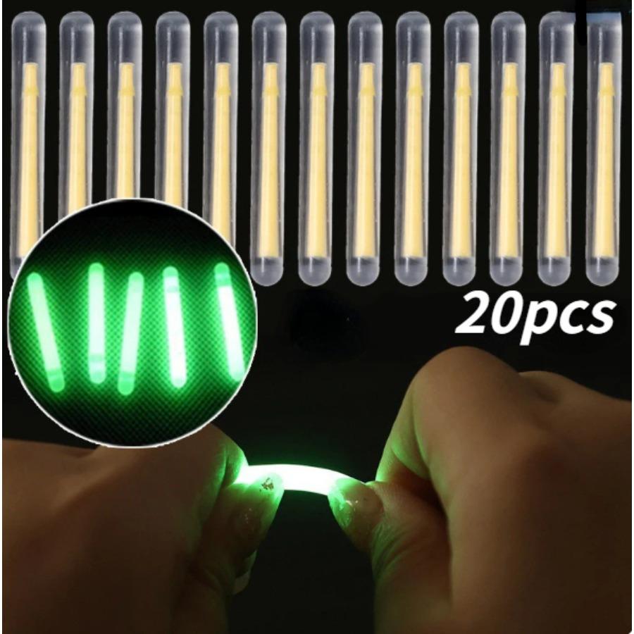 

20 шт./компл., 3-4,5 мм, поплавок для рыбалки, светящаяся палочка, поплавок для ночной рыбалки, светящаяся палочка, аксессуары для рыбалки