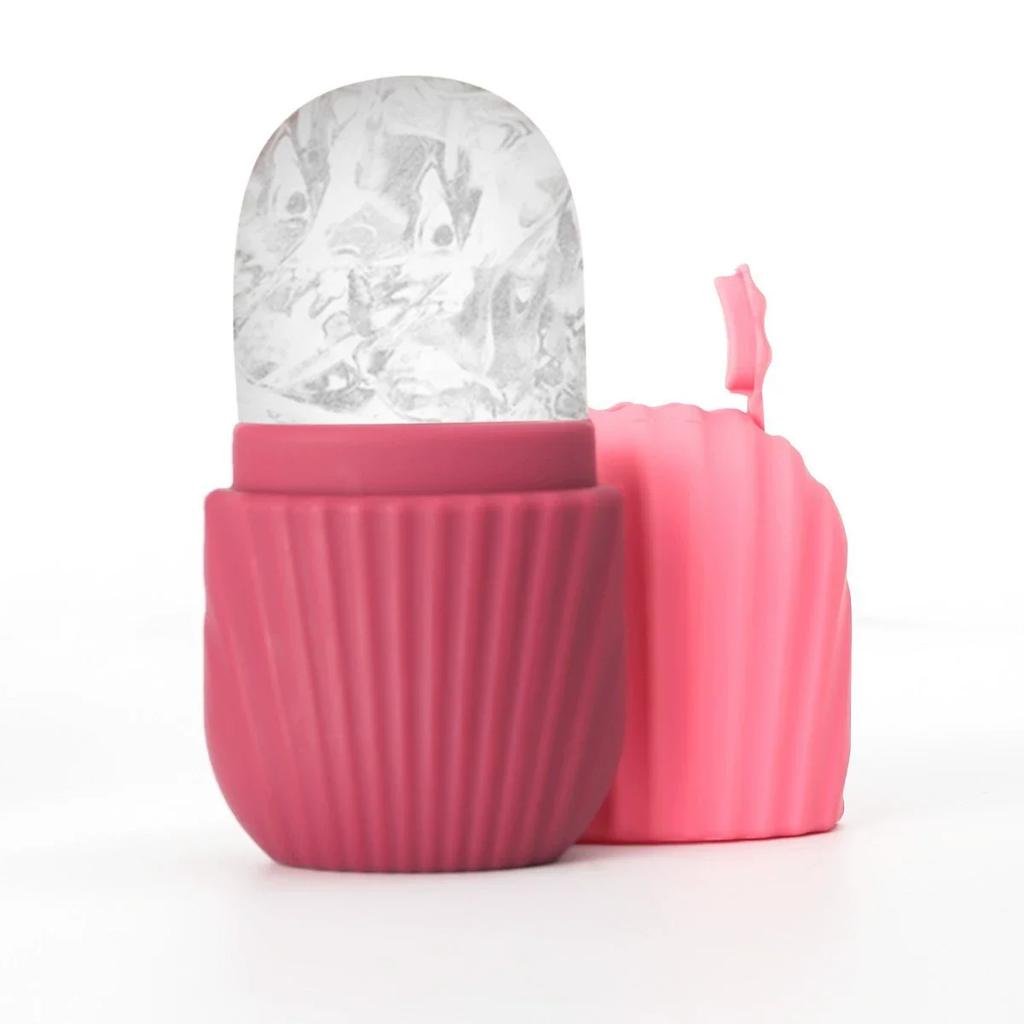 Ice Face Roller Facial Lifting Contouring Tools Silicone Ice Cube Trays Ice Globe Balls Eye Face Massager Beauty Skin Care Tools