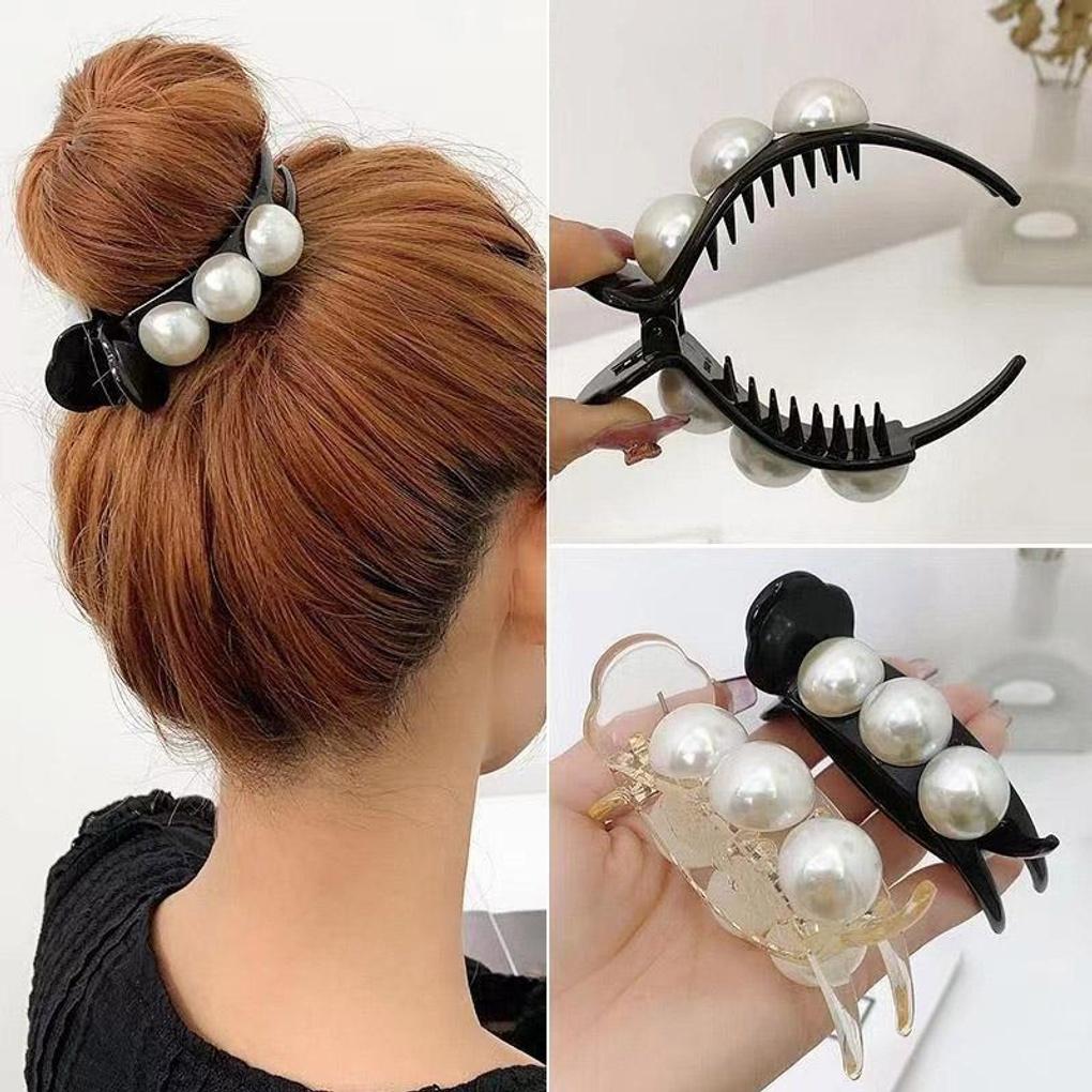 

Women s Daily Baby Ball Hair Clip white