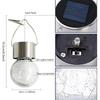 Solar Lanterns Outdoor Colored Hanging Solar Lights Waterproof Globes Garden Lights Decorative Light Up Ornaments for Fence Hook Tree Ornaments