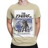 The Thing Horror Movie Poster Art Funny Graphic 100 Cotton TShirt the Thing Tops Tees For Unisex
