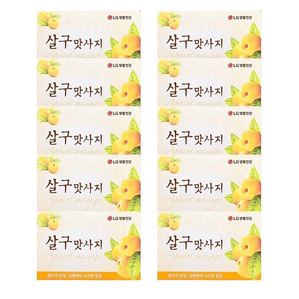 

Apricot Soap 100g x 10 Pieces / Massage Scrub Bath & Facial Soap
