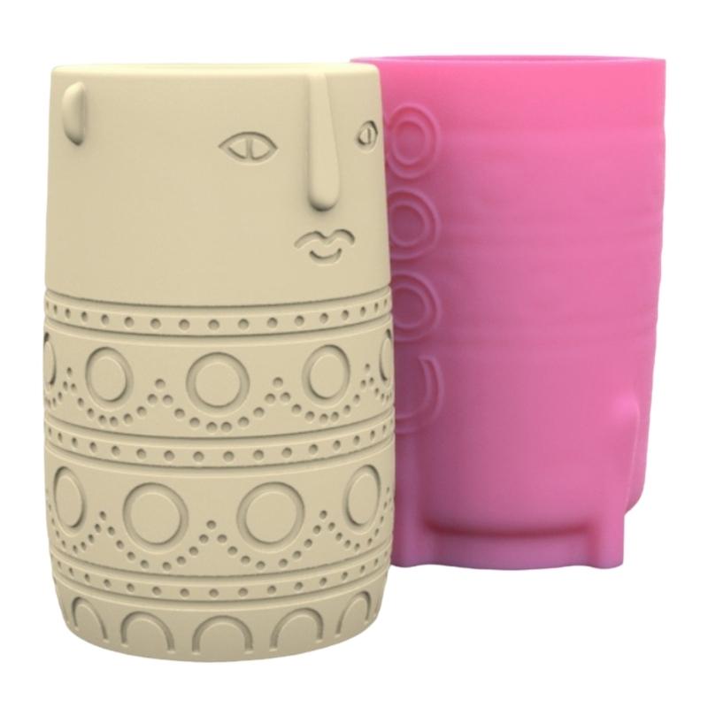 DIY Silicone Mold for Cement Flower Pots Unique Flower Pots Mold for Y Enthusiasts Gardening Lovers and Gifting