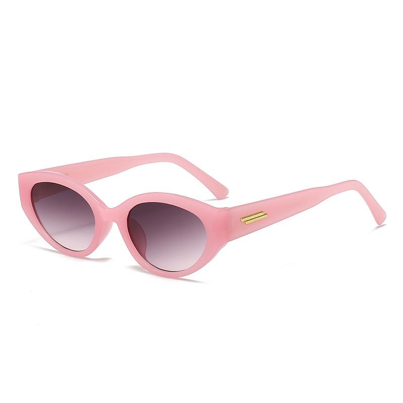 JYL TS Oval Sunglasses UV Protection Face Slimming For Women M5434 A-1397 пересмешка