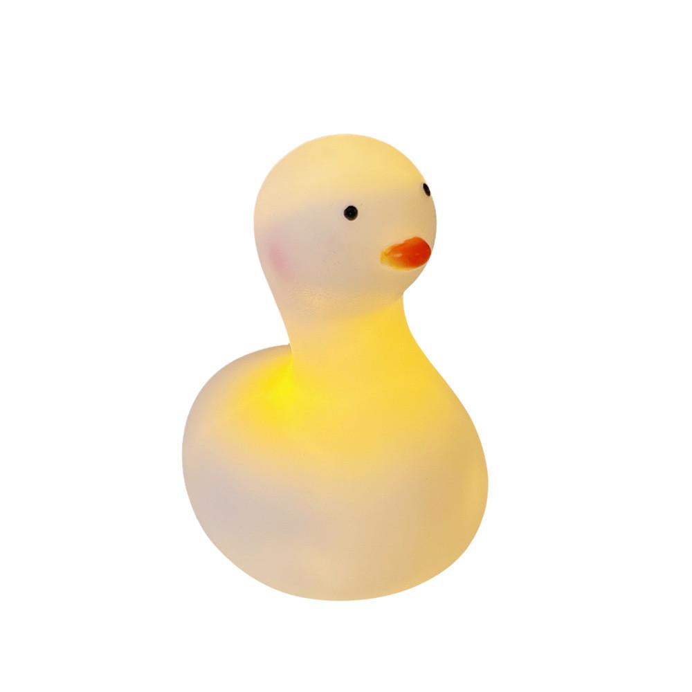 Warm Lamp Night Light Battery Powered Cartoon Cute Chicken And Duck Shaped Lights