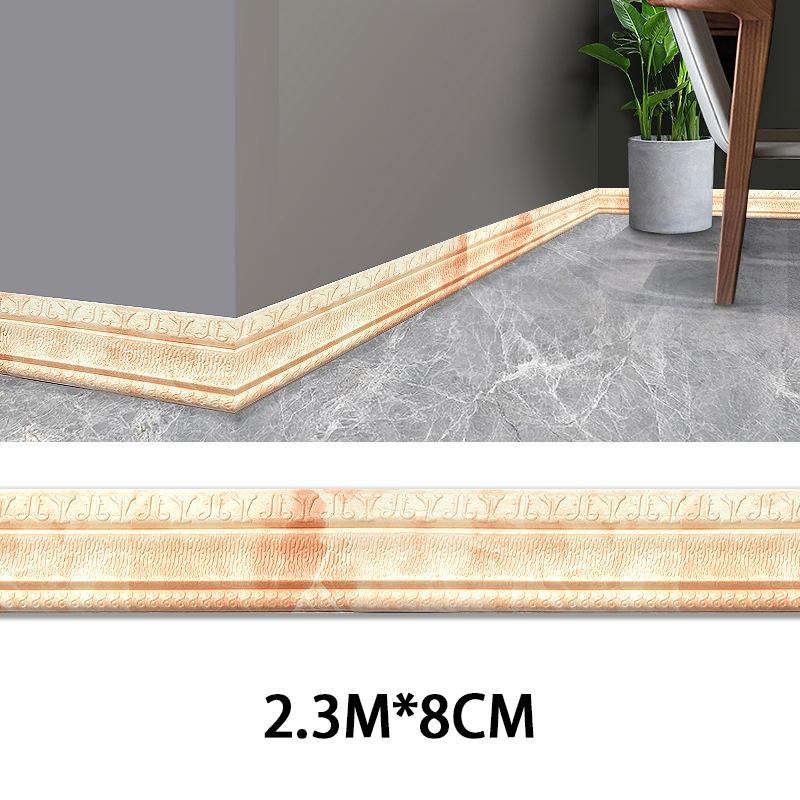 Waterproof And Impact-Resistant Edge Banding For Background Walls Living Room Decorations, And Wall Stickers