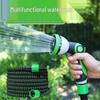 Retractable High-Pressure Hose: Versatile Car Wash & Garden Watering Tool for Easy Storage