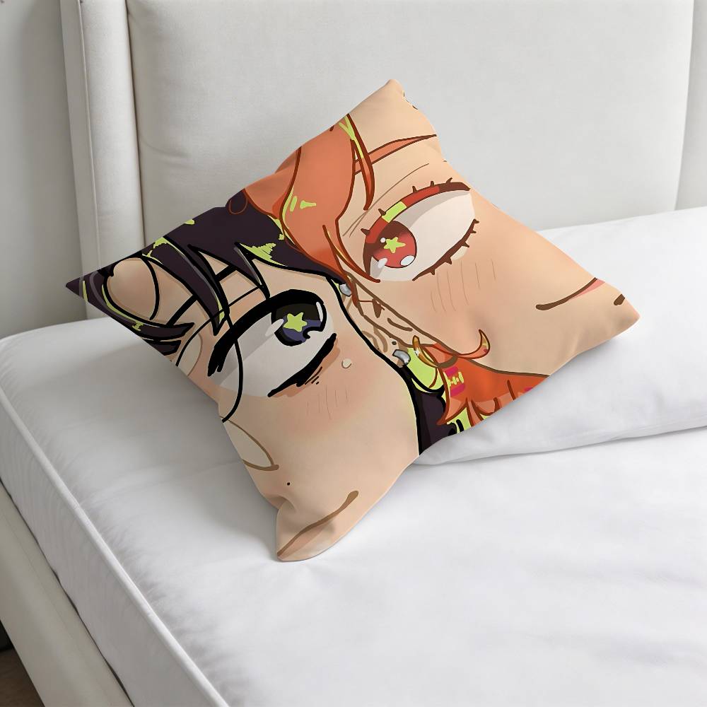 Mitsuki Koga Aya Ttgswiiwagaa Fashion Square Pillow Case Durable Throw Pillow Cover for Sofa Couch Chair