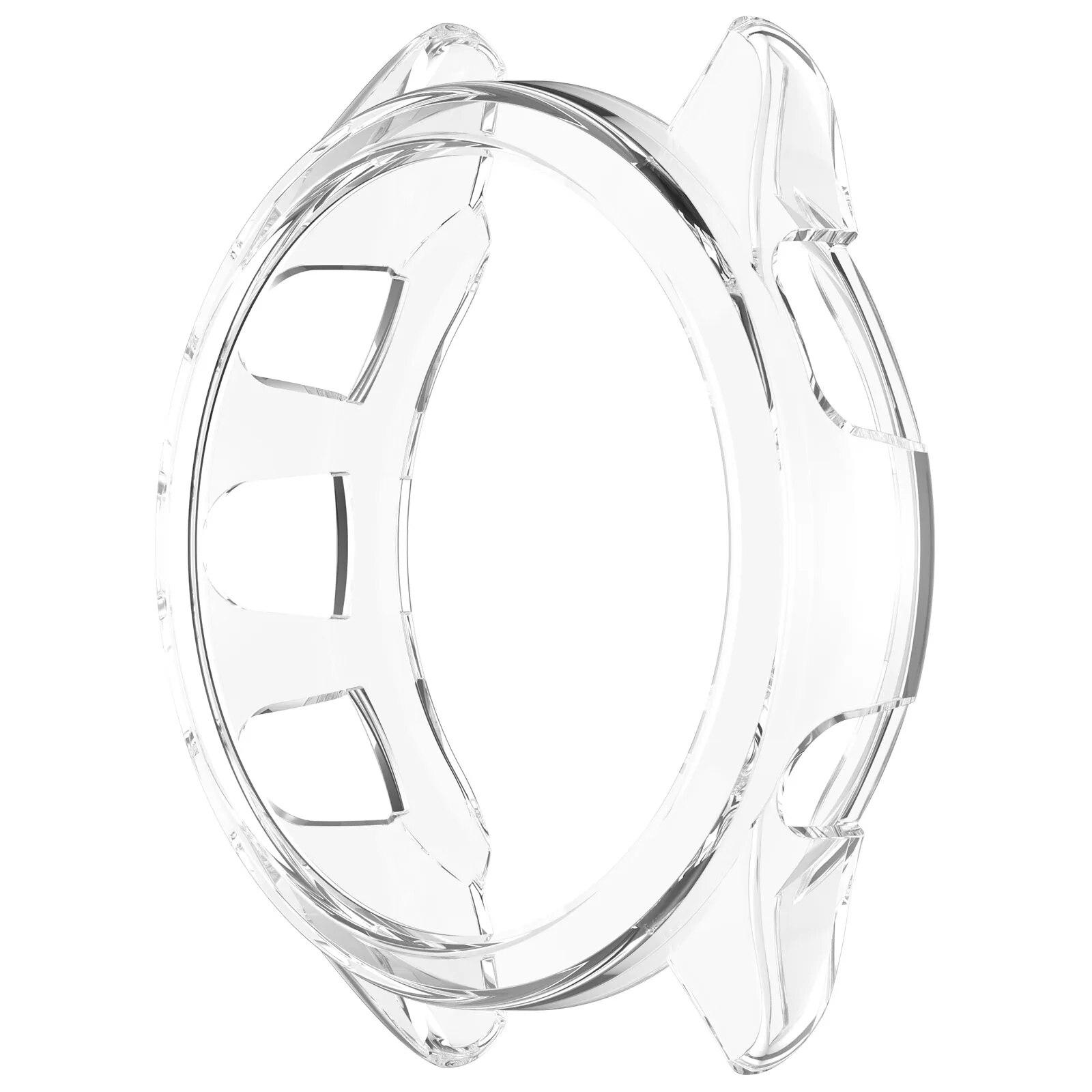

Для Garmin Forerunner 165 ТПУ порожнистий захисний чохол проти падіння Високоякісна оболонка годинника для Garmin Forerunner 165 Music For Forerunner 165M прозорий