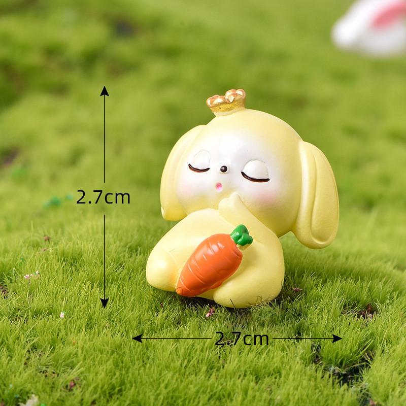 Adorable Resin Miniature Animal Figurines For Diy Bonsai And Succulent Decor