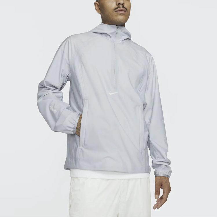 Nike X Drake NOCTA Golf Jacket (Asia Sizing) Grey Men Streetwear DJ5587-012