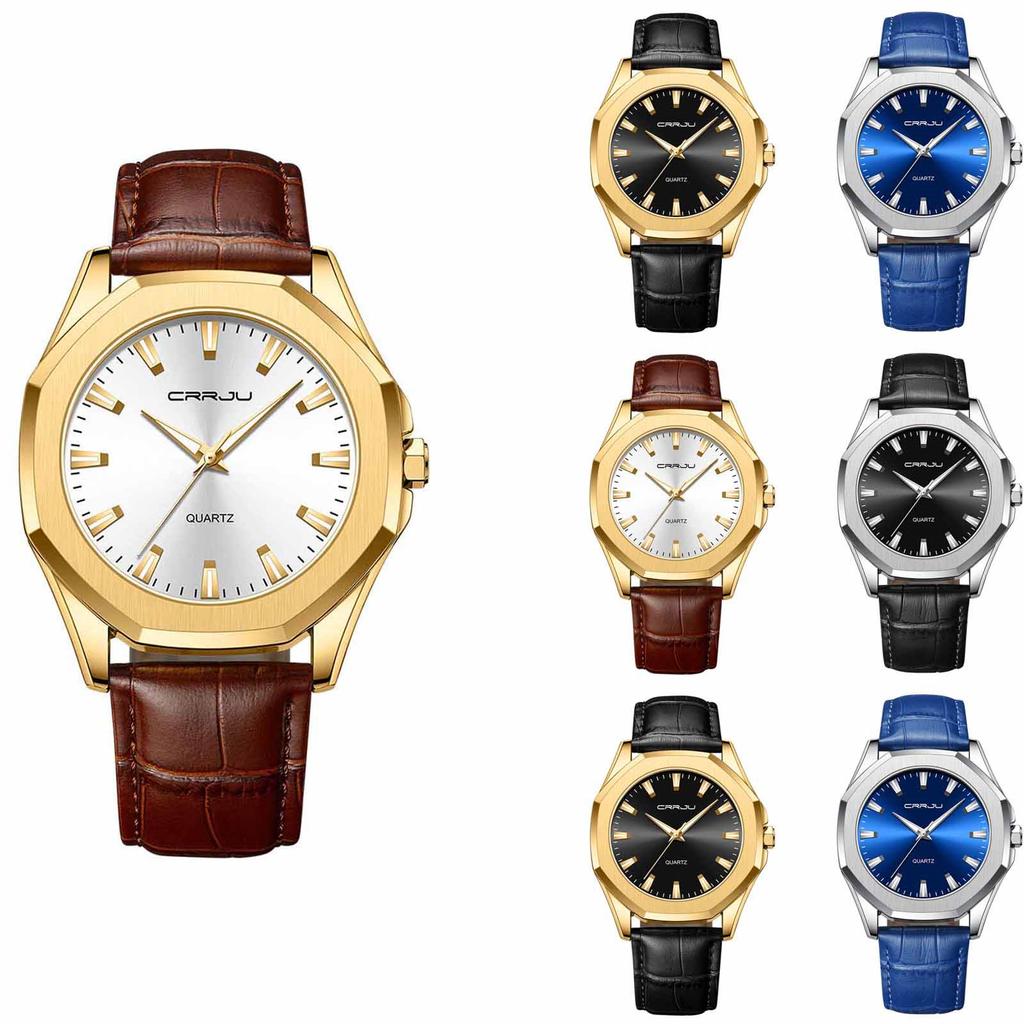 Vanntett lysende løpevekkerklokke for menn