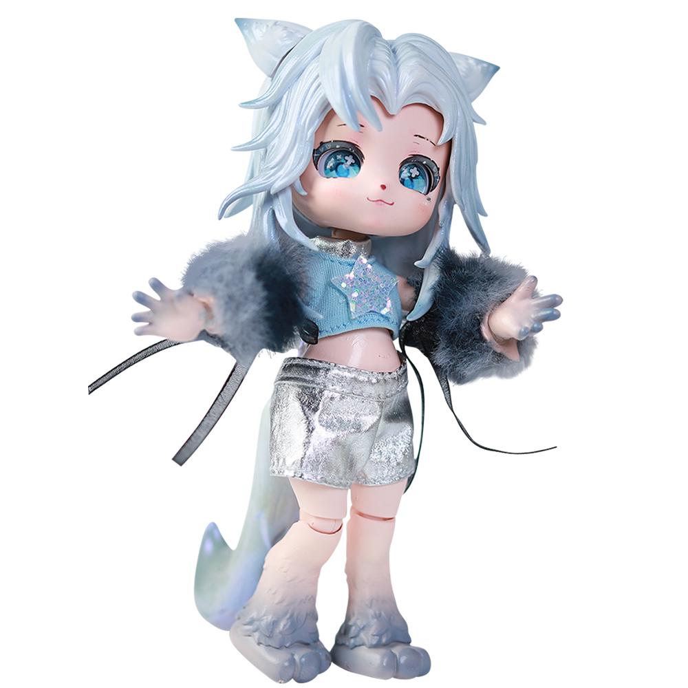 DBS  MAYTREE 14cm Ancient Beast Doll OB11 Doll BJD Collectible Animal Style Kawaii Toy Birthday Gift Series