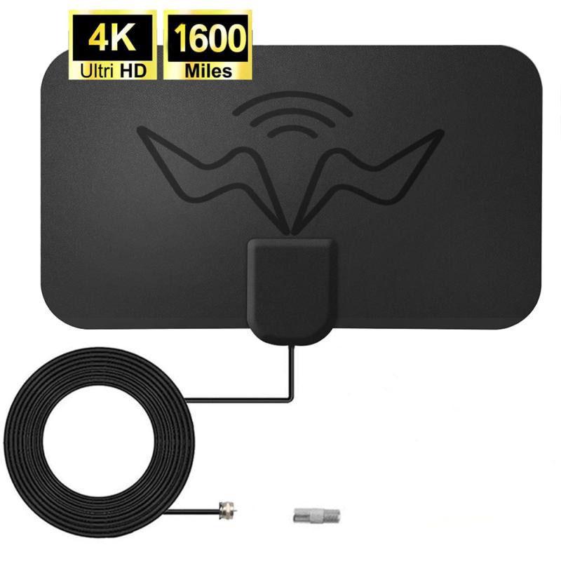 Indoor Digital TV Antenna ATSC Long Range HDTV Reception Enhanced Signal Clear Channel Receiver