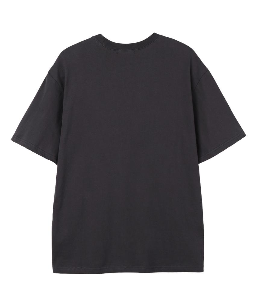 Baligeiteu L1993 Short Sleeve T-Shirt (Bs026) Charcoal (A Type)